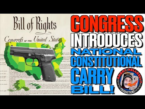 Congress Introduces National Constitutional Carry Bill! (Good News & Bad News)