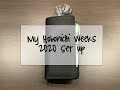 Hobonichi Weeks 2020 Set-up