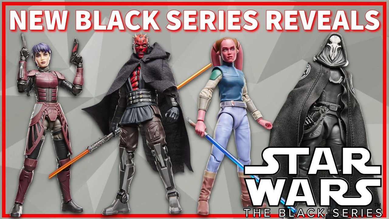 Масштабные анонсы из серии Black Series! Фигурки Теневого Лорда Маула! Рук Каст, 11-й Брат и другие!
