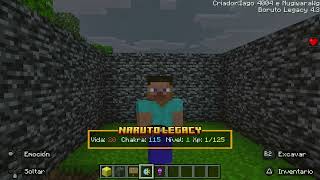 Minecraft bedrock Naruto legacy mod realm ( code ln coments)