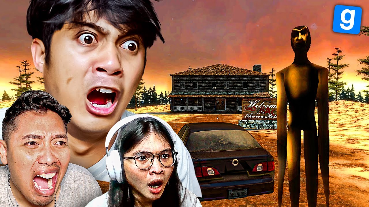 KAMI DICULIK SESOSOK HITAM DAN TINGGI! AURORA FOREST (GARRYS MOD)