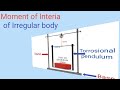 Physics practical, moment of Interia, Irregular body, torrosional pendulum #physics #science #lab