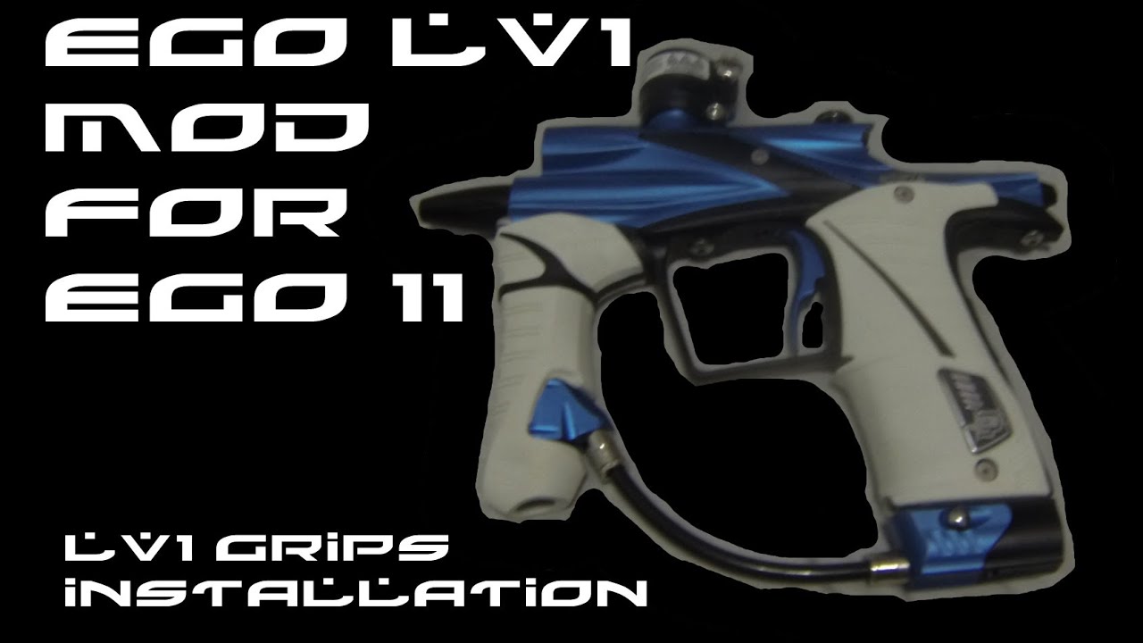 Ego LV1 on 11?! Grips kit installation and shooting vid! 