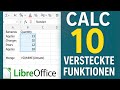 LibreOffice Calc: 10 versteckte Funktionen, die du garantiert noch nicht kennst!