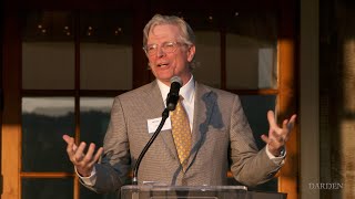 UVA Darden Alumnus, Former Prudential CEO John Strangfeld Makes Pitch for Power of Scholarships