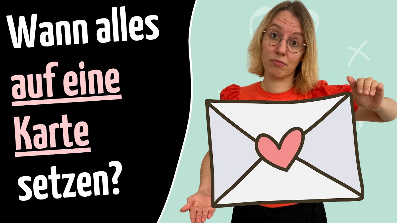 Alles auf eine Karte setzen für Ex zurück? [+ Brief-Mythos ENTLARVT