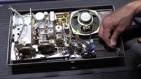 How To Add an External Audio Jack to a Pre 1975 NuTone Radio Intercom Master Station