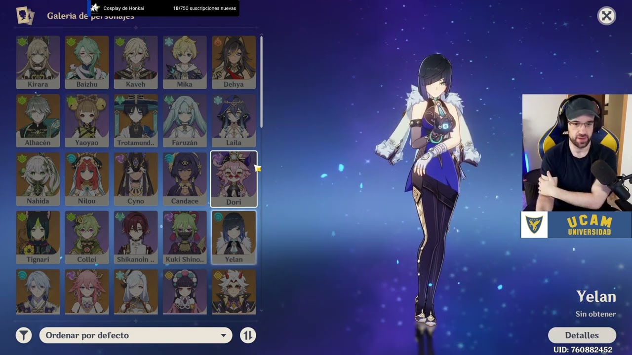 REACCIONANDO POR PRIMERA VEZ A TODOS LOS PERSONAJES DE GENSHIN IMPACT