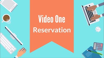 Office of Special Events - Video One - Reservation