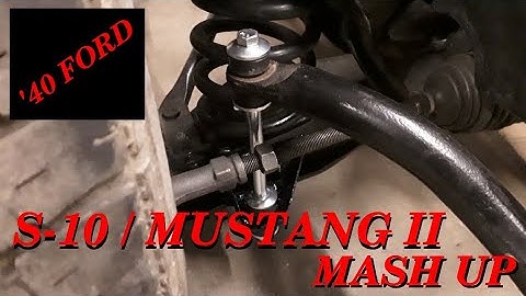 Chevy S-10 sway bar on 1940 Ford