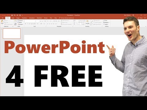 How to get Microsoft PowerPoint for FREE!!!