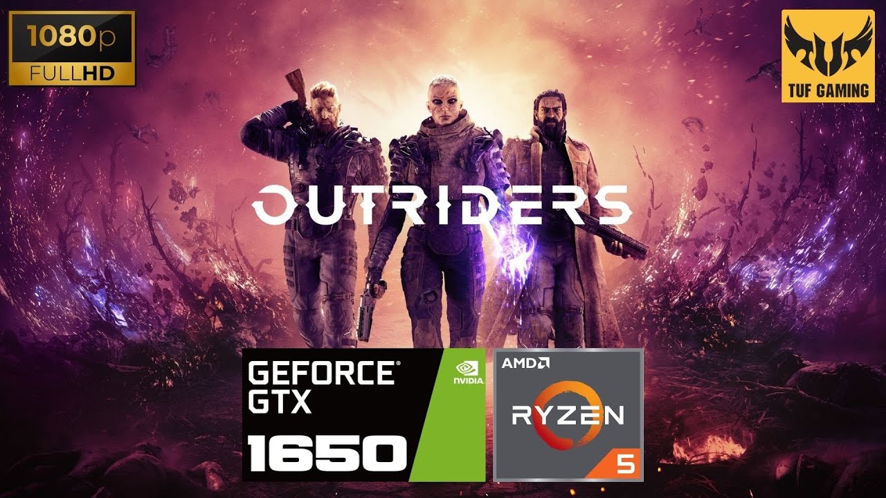 Outriders [DEMO] Gameplay, GTX 1650, Ryzen 5 3550H, Ultra Settings, 1080p