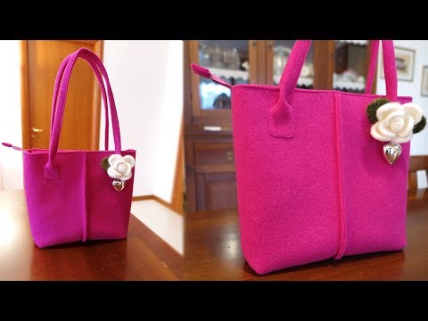 AgoefiloByBetty - Tutorial Creazione Borsa in feltro (#2)