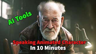 Create a speaking animated character | Midjourney + other AI Tools screenshot 5