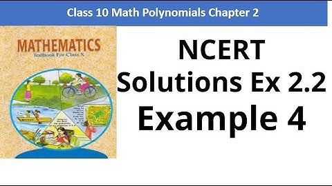 Find the Quadratic Polynomials whose sum and product of Zeroes is -3 and 2 respectively