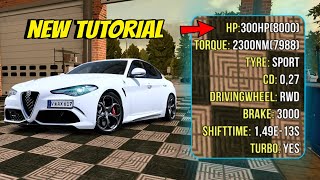 How to Make 300HP/414HP in Car Parking