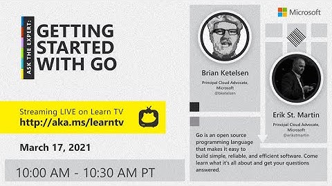 Ask the Expert: Getting Started with Go