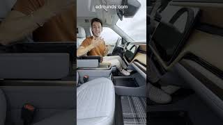 How much can I fit? Rivian R1T interior storage review #rivian #r1t #ev #truck #carreview