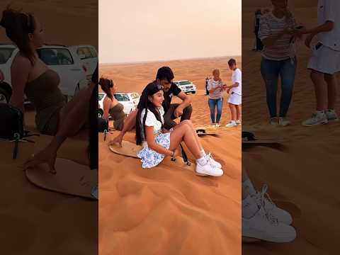 Time In The Desert Of Dubai Uae Autumn Summer Travel Holiday Vacation Asia Europe Shorts 