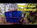 How to fill a skip efficiently in ten minutes time lapse