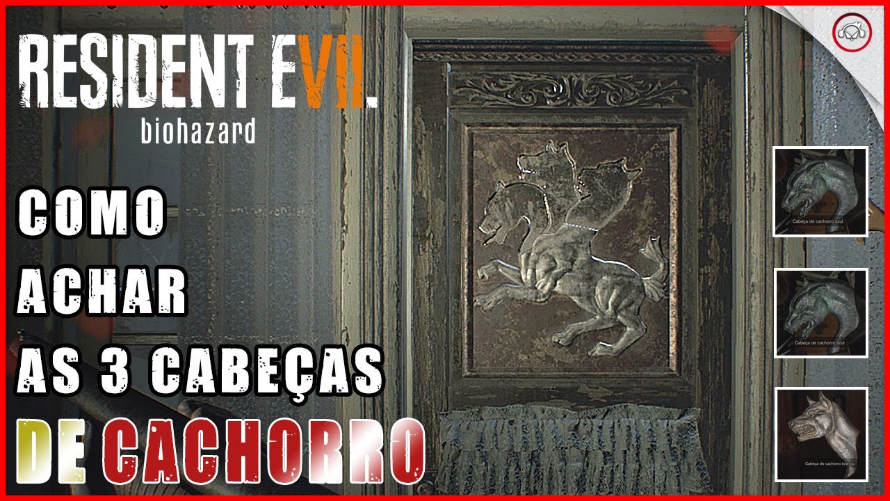 Miniatura do vídeo Resident Evil 7, Localização das 3 cabeças de cachorro | Super-dica