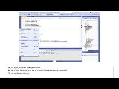 Blazor Client Prerender