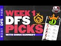 2020 Fantasy Football - Top Week 1 Daily Picks - Fantasy Football Advice