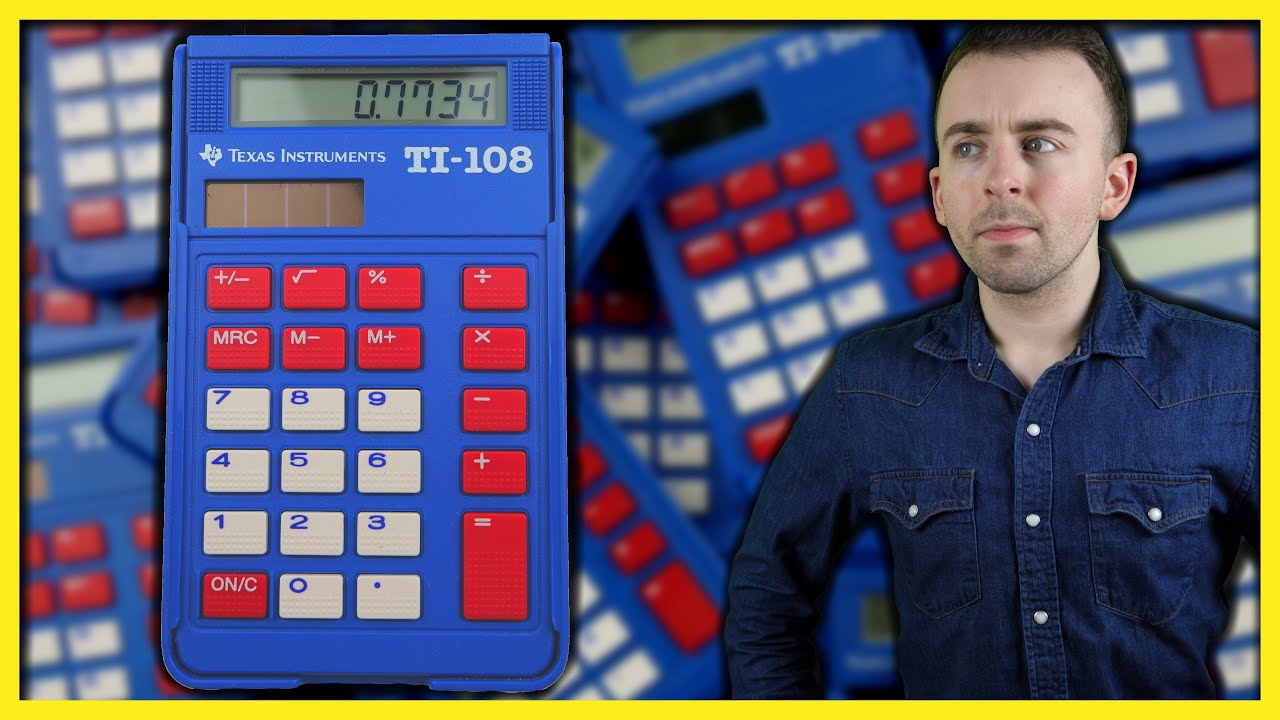 Texas Instruments TI-108 Basic Calculator for sale online 