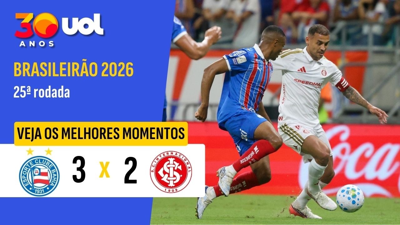 BAHIA 3 X 2 INTERNACIONAL | MELHORES MOMENTOS | BRASILEIRÃO 2026