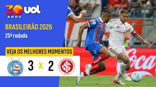 BAHIA 3 X 2 INTERNACIONAL | MELHORES MOMENTOS | BRASILEIRÃO 2026