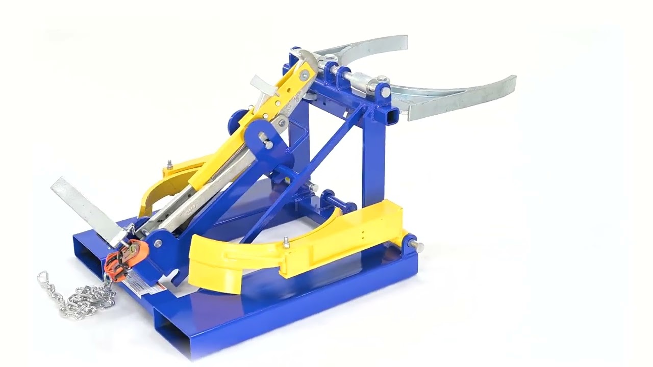 DFDL Deluxe Combination Fork Mounted Drum Lifter