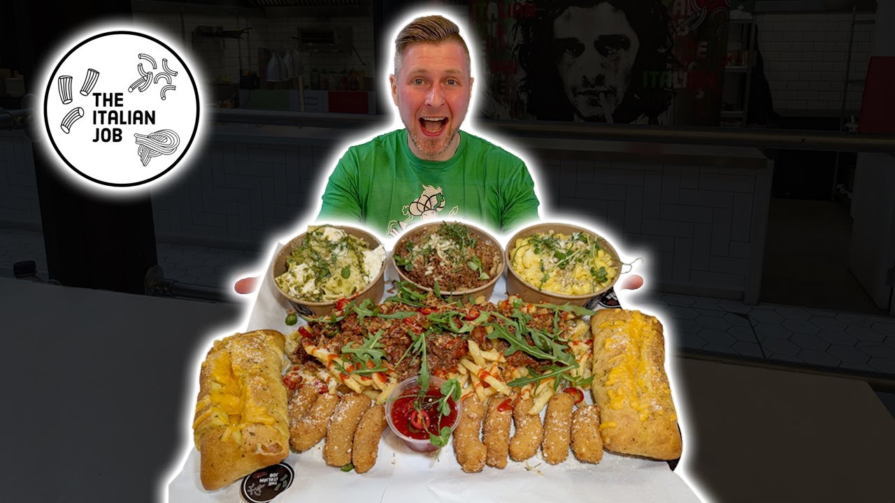 UNDEFEATED "TASTE OF ITALY" FOOD CHALLENGE Italian Job Pasta