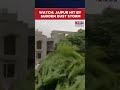 Jaipur Hit by Sudden Dust Storm, Dark Clouds Engulfs Pink City #shorts