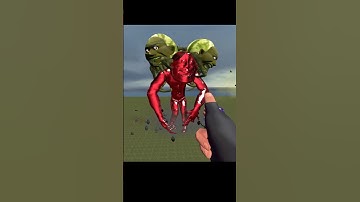 I DESTROY POWHAHA VS LIN GANG MELON NEXTBOTS IN PLAYGROUND MOD GMOD SANDBOX IN SPACE #shortsfeed