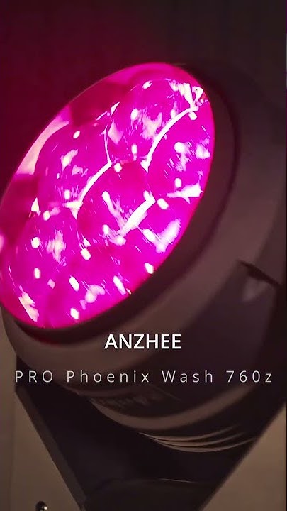 Anzhee PRO PHOENIX B-EYE 760z & WASH 760z - YouTube