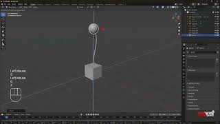 How to make hook for wire in Blender 3D