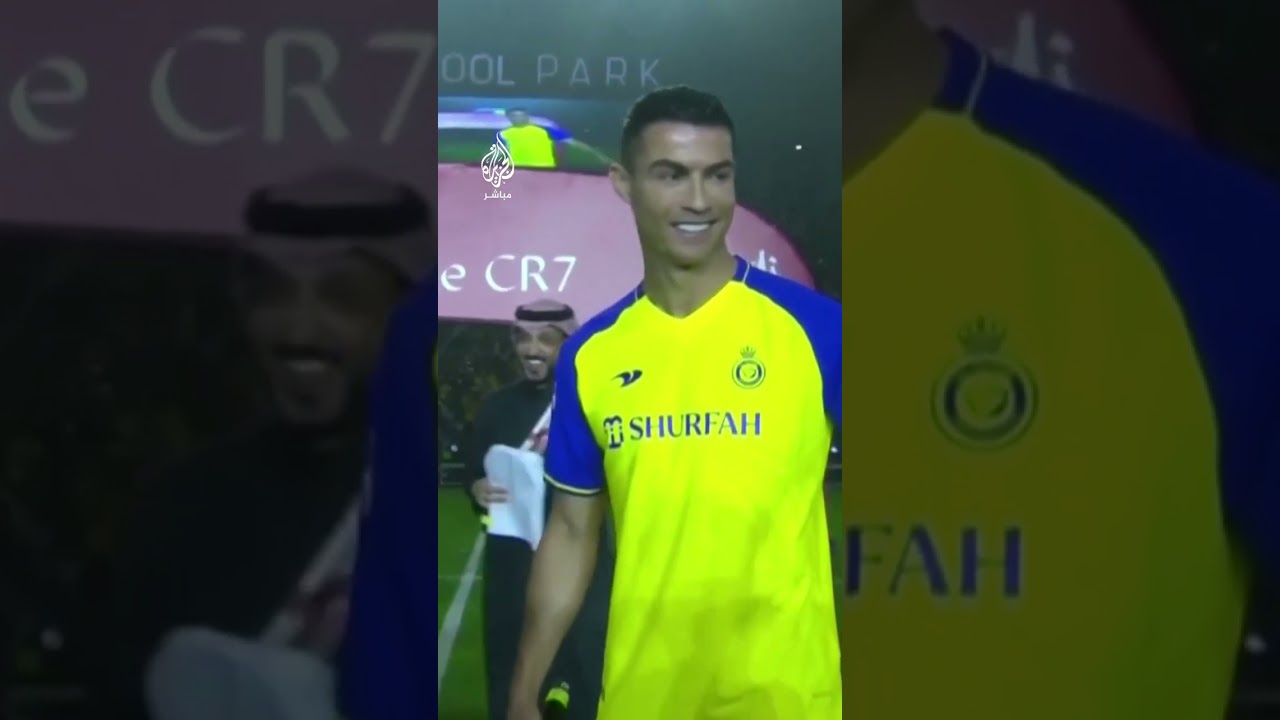 جماهير #النصر السعودي تستقبل عائلة #كرستيانو_رونالدو