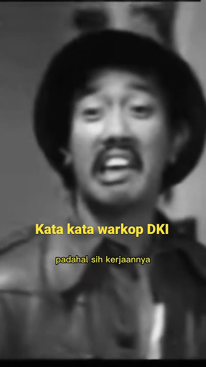 Sindiran ala Warkop DKI memang tak lekang oleh waktu