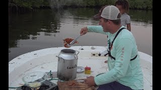 how to catch Maryland Blue Crabs in Beautiful Florida river! {Catch Clean Cook}