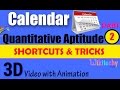 Calendar 2 aptitude training videos online videos lectures exams preparation
