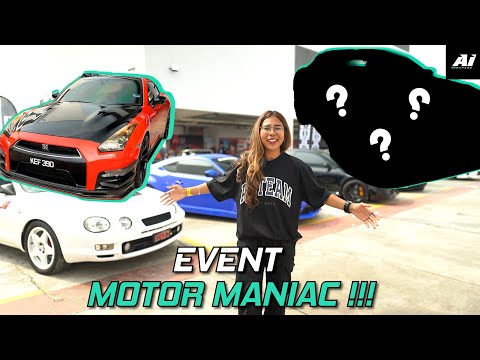 EVENT MOTOR MANIAC !!! DEKAT EVENT ADA SUPRA RARE...