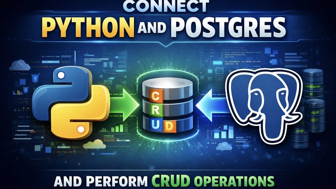 How to connect Python and postgreSQL #postgresql #python #databases # ...