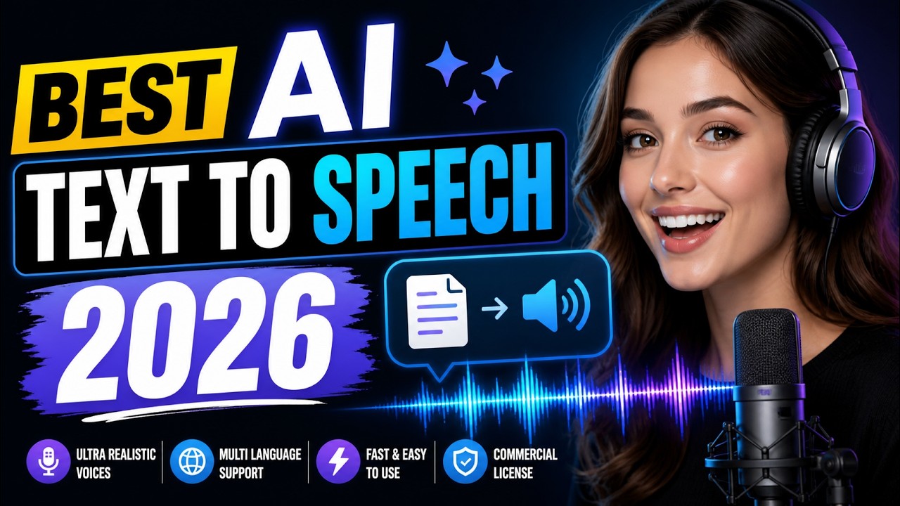 Best AI Text to Speech 2026 (AI Voice Generator) - YouTube