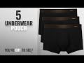 Top 10 Underwear Pouch [2018]: Separatec 3 Pack Men's Solid Basic Soft and Breathable Pouch