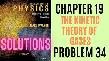 Halliday resnick chapter 19 problem 35 solution | Fundamentals of physics 10e solutions