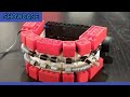 Lego Set of Teeth &amp; Braces - With Opening &amp; Closing Mechanism! (Part 1) {92}