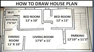 How to Draw House Plan || Ghar Ka Naksha || House Plan || Ghar ka Plan Kaise Banaye 2023