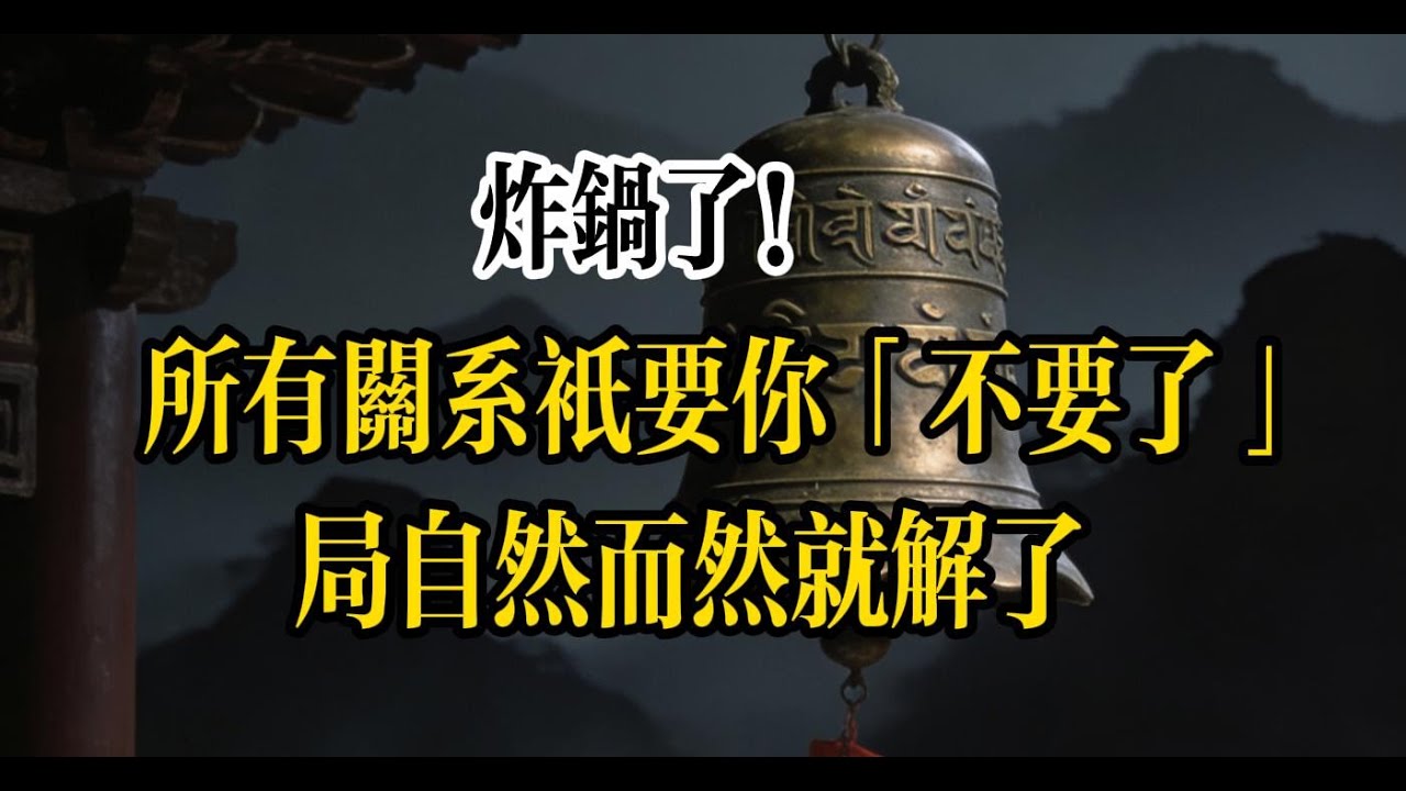 高手破局的終極秘訣：只要你敢說「不要」，局立马就解！