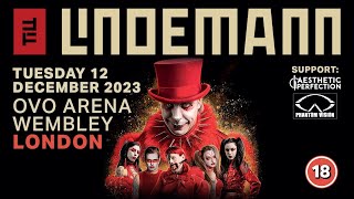 Lindemann - Sten Auf (pt.1) live at OVO Wembley Arena