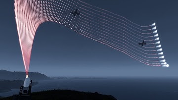Air Defense System C-RAM vs A-10 Warthog/Thunderbolt II - Phalanx CIWS in Action - Simulation